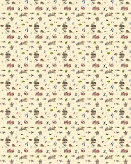 Meterware Emil aus Lönneberga Gelb