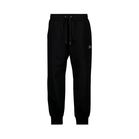 Dolce & Gabbana, Sweatpants Zwart, Heren, Maat:L