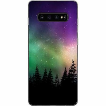 Samsung Galaxy S10 Genomskinligt Skal Northern Lights