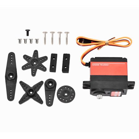 JX PDI 6221MG 20kg Digital servo med højt drejningsmoment til 1 10 1 8 RC Flyvemaskine Bil