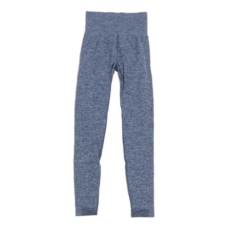 Yoga Byxor med Baklyft Snabbtorkande Bekväma Nylon Stretch Leggings för Fitness Löpning Träning Juvelblått L