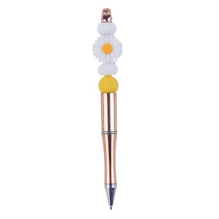 2ST Pärlpenna Kulspetspenna VIT VIT