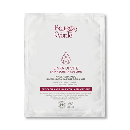 BOTTEGA VERDE Linfa di vite La Maschera Sublime 12g - Maschera Idratante viso