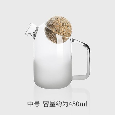 450ml Varmebestandig Glas Tekande Japansk Sæt