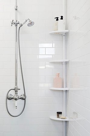 Jotex - Hoekwandrekje Wit Wit - LIS - Koop Badkameraccessoires bij Jotex