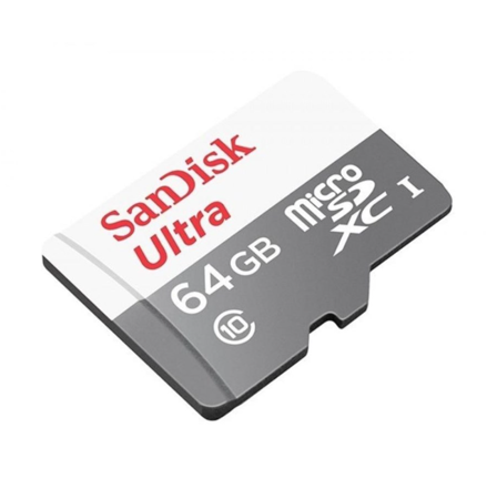 Sandisk Ultra - flashminnekort - 64 GB - microSDXC UHS-I