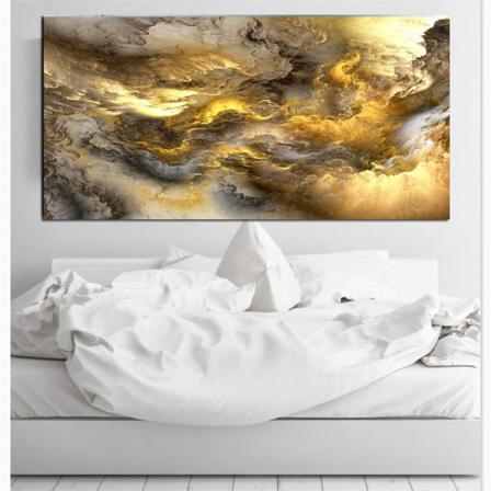 Full 5d Diy Diamond Painting Cross Stitch Sea Of Clouds Broderi Som På Bilden 1 35x45cm