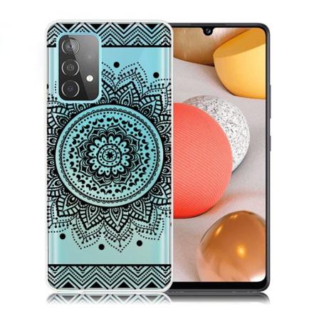 Deco Samsung Galaxy A52 5G etui - mandala blomst Black