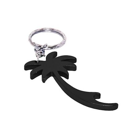 Avaimenperä - Pullonavaaja - Palmu - Musta