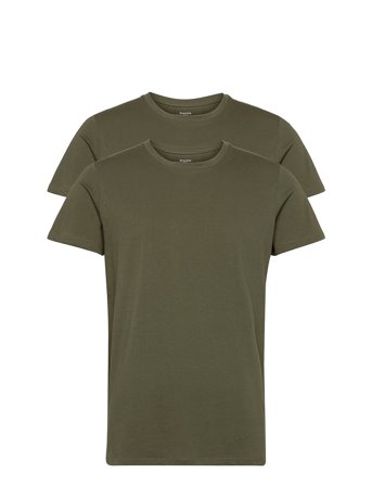 Resteröds Rt Organic Cotton 2-Pack Tee - Green - M