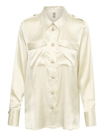 Cusanne Goldbutton Shirt Cream Culture