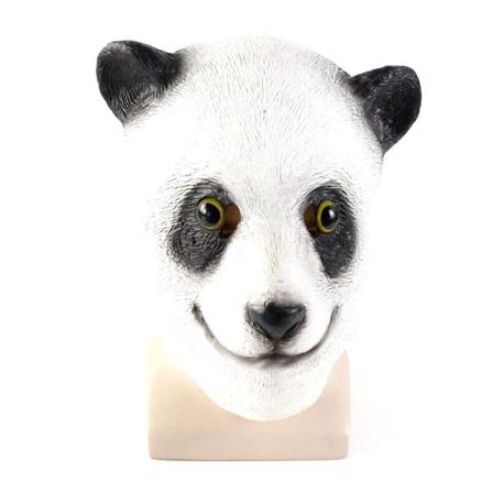 Härlig Panda Mask Huvudbonader Cosplay Kostym Rekvisita Halloween Party