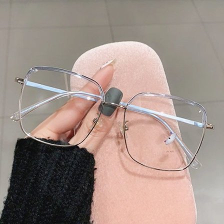 Anti-Blue Light Glasses Oversized Eyeglasses BLÅ