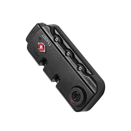 Tulli Lukko TSA007 Hyväksytty Vetoketjulliset Laukut Kiinteä Lukko 3-Numeroinen Matkalaukun Lukko Matkalaukulle [DB]