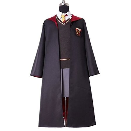 Hermione Granger Gryffindor Uniform Kostyme Dress Kid & Voksen Outfit Gave -y -a