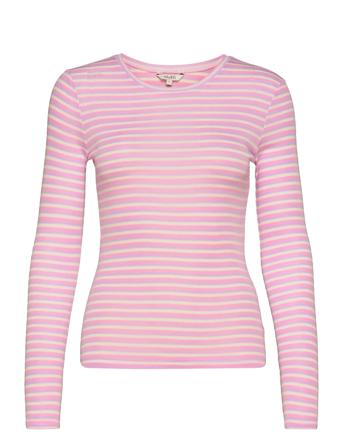 Lilita T-shirts & Tops Long-sleeved Rosa MbyM