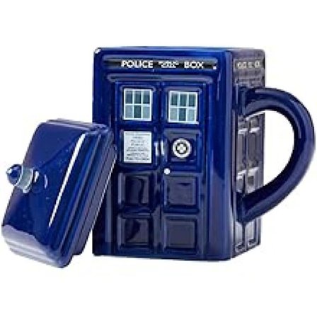 Doctor Who Tardis Mugg Kaffe Te Kopp Polisbox Keramisk Mugg Med Lock Födelsedagspresent