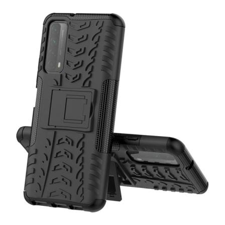 Huawei P Smart 2021 stødsikkert cover med Support Active Black