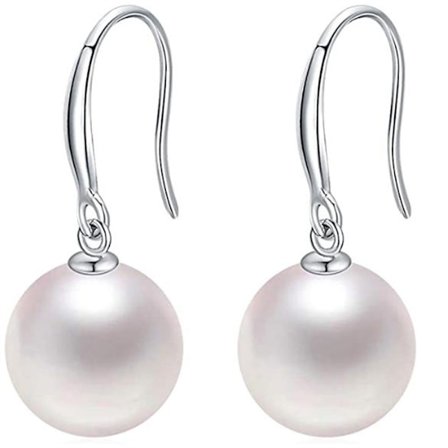 Perleøredobber Dangle Stud Perleøredobber