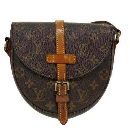 Louis Vuitton Vintage, Pre-owned Crossbody Bag Bruin, Dames, Maat:ONE Size,leer