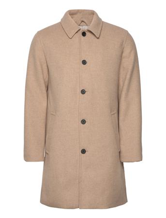 Davi Coat Outerwear Coats Winter Coats Beige Bertoni