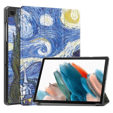 Slim Fit Cover fodral Till Samsung Galaxy Tab A9 8.7" - Painting