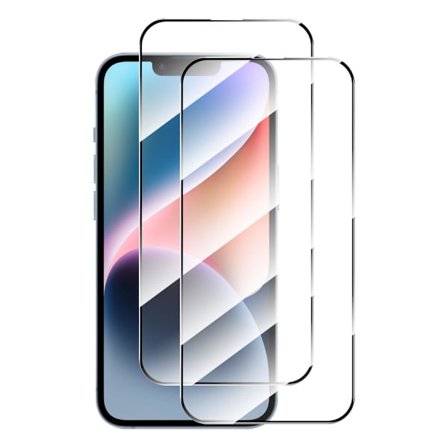 ENKAY HAT PRINCE Herdet glass for iPhone 15 Beskytter 2 stk