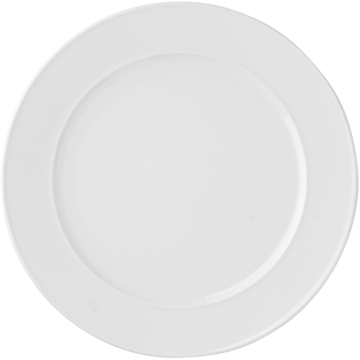 Tallrik flat G. Benedikt Excellency Vit
