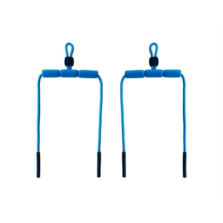 2 kpl Ranta Snorklaus Kelluva Pudotuksenesto Säädettävä EVA Putki Lasiketju Silmälasinauha [DB]