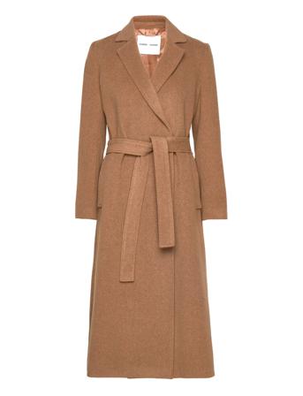 Astrid Coat 11104 Outerwear Coats Winter Coats Beige Samsøe Samsøe