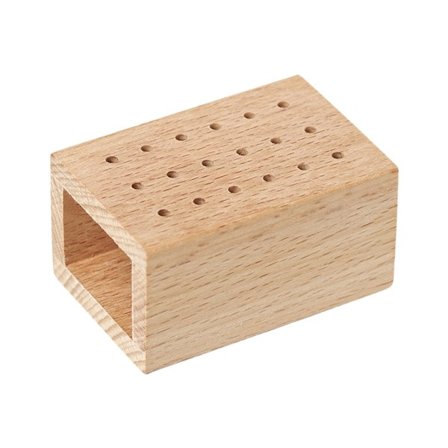 Neglelak Hoved Organizer Beholder Manicure Værktøj Negle Borebits Holder