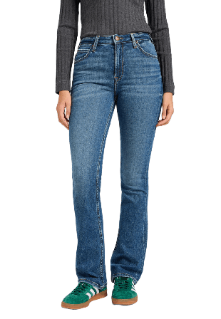 Lee Breese Boot Jeans Dam Blå 30/33
