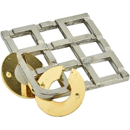 Lås upp leksak metalltråd pussel set hjärngympa iq test pedagogisk leksak matts lås gåvor festgåvor priser frigörelse