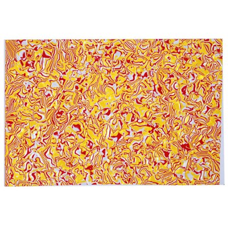 Guitar Pickguard Sheet Material Plastic Scratch Plate Musical Instrument Accessories Yellow and Red Pearls