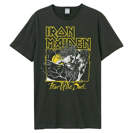 Amplified Unisex Vuxen Fear Of The Dark Iron Maiden T-shirt 3XL