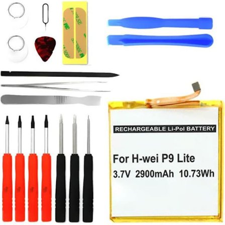 Ersättningsbatteri - SUBTEL - HB366481ECW - 2900mAh - Kompatibel med Huawei P20/P10/P9/Honor 8/9