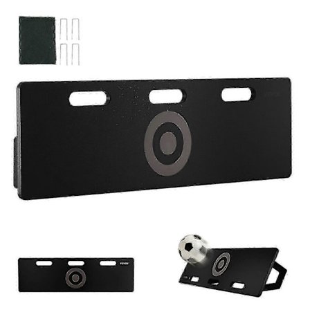 2025 Fotball Rebounder Brett, 100x30cm Bærbar Fotballvegg med 2 Vinkler Rebound, Sammenleggbart HDPE Kickback Rebound Brett, Fotballtreningsutstyr