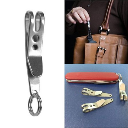 EDC Bag Suspension Clip Nøkkelring Clip Tool Karabinkrok Outdoor Qu