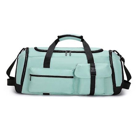 Stor Reiseveske med Våt/Tørr Rom, Duffelbag, Forsterket Ryggsekk