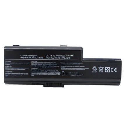 Batteri til bærbar PC for Toshiba Qosmio F50, Qosmio F50-01U, Qosmio F501 og andre.