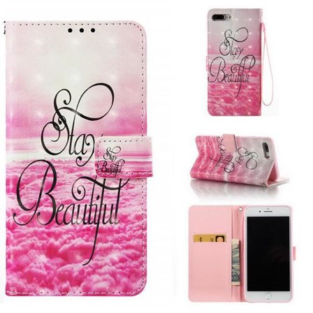 Plånboksfodral Apple iPhone 8 Plus – Stay Beautiful