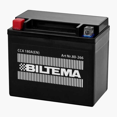 MC-batteri SMF 12 V 12 Ah 150 x 87 x 130 mm - Biltema