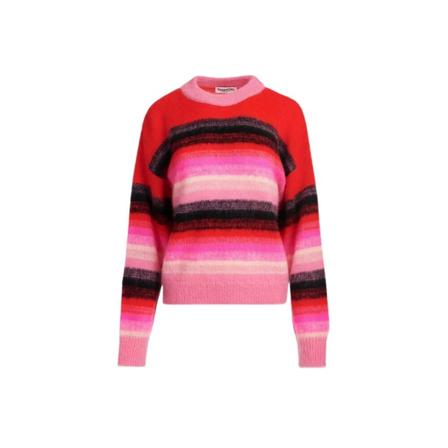 Essentiel Antwerp Round-neck Knitwear , Rood , Dames , Maat: S Truis