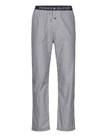 Woven Pant Print Joggebukser Marineblå Tommy Hilfiger*Betinget Tilbud