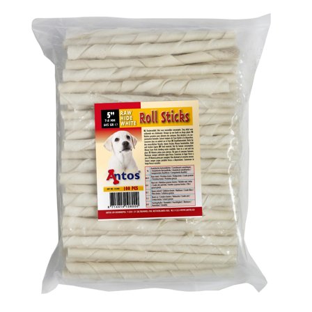 Antos Tyggepinner Hvite - 100stk