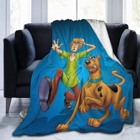 S-coo-by-doo bløde kastetæpper til sofa, seng, luksuriøst varmt vægttæppe til alle årstider for teenagere -x187 50x40in 125x100cm