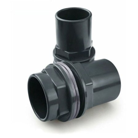 Ylivuotovesisäiliö 1000L - PVC-poistoaukko 40/50 mm