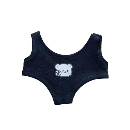 Dukkeklær Dukketilbehør SVART svart[ca]