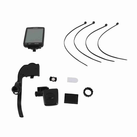 Cykelcomputer 2,8" Stor Skærm Super Lys LED Lysende IPX6 Vandtæt Trådløs Cykel Speedometer