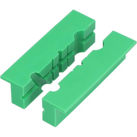 Universal Grooved Jaw Vise Magnetisk Vise Blød Kæbe Vise Fikseringsblok Bor (4.5")